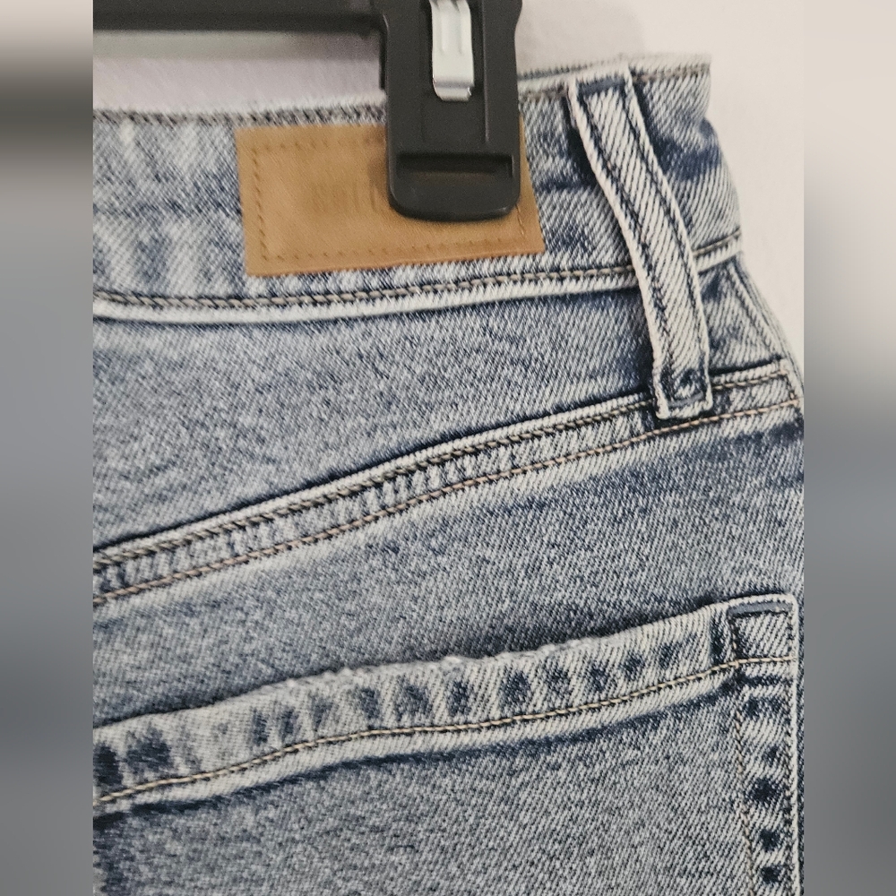 Hollister Straight Leg Opening Baggy Women Jeans Size 26 2r Dad Ultra High Rise - Picture 10 of 14